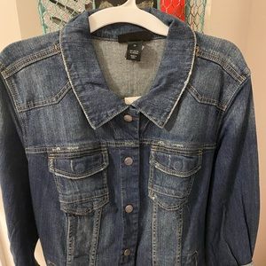 NWT Lane Bryant Denim Jacket